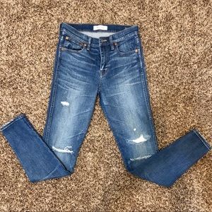 Madewell High Waisted Skinny Jeans